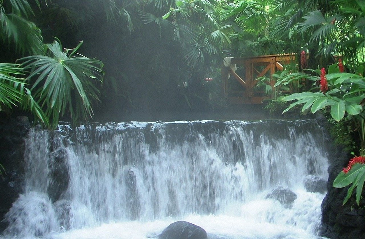 Arenal Volcano Costa Rica Waterfalls at Arenal Volcano in Costa Rica