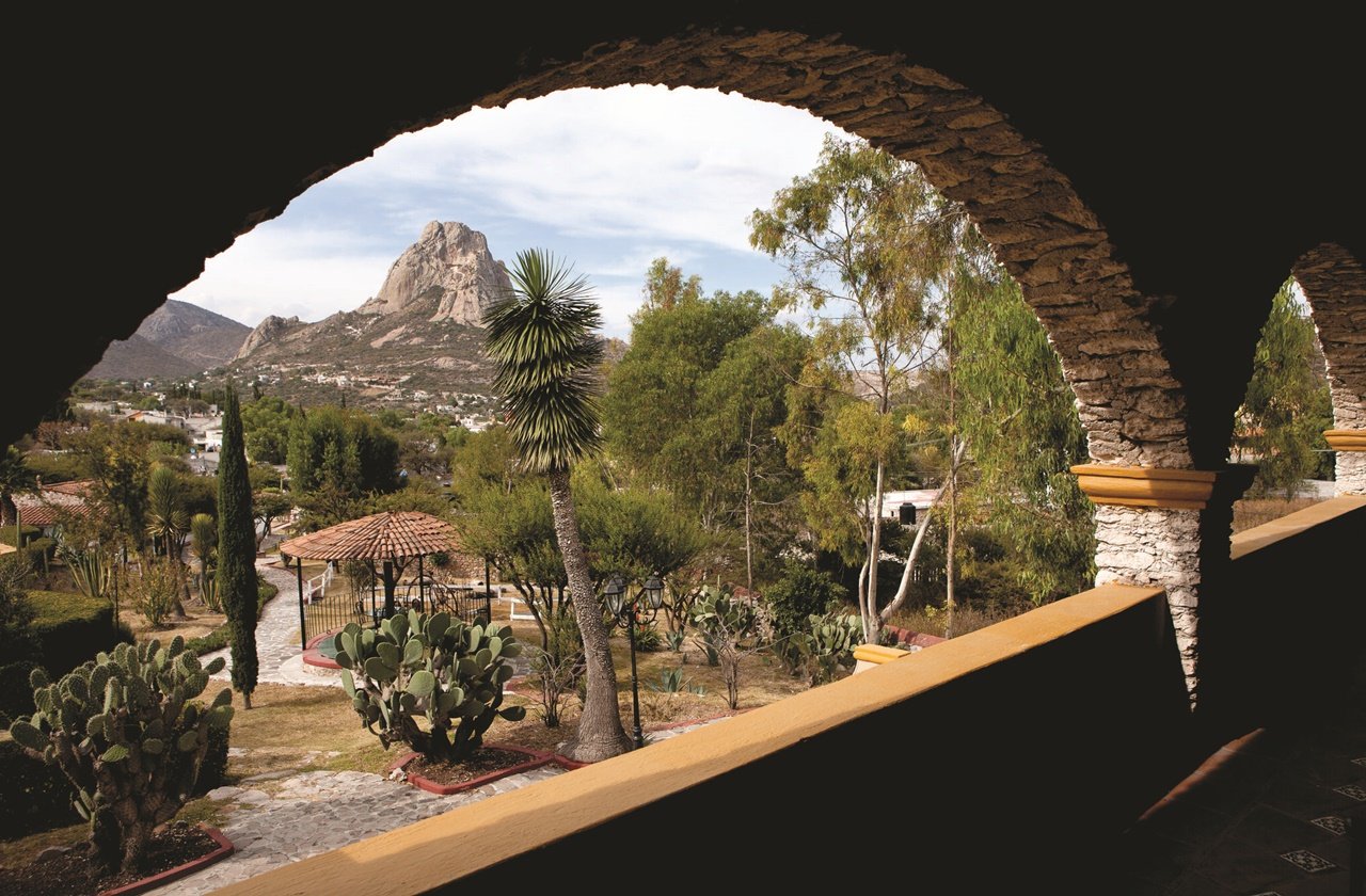 View from a hotel in Queretaro overlooking Sierra Gorda