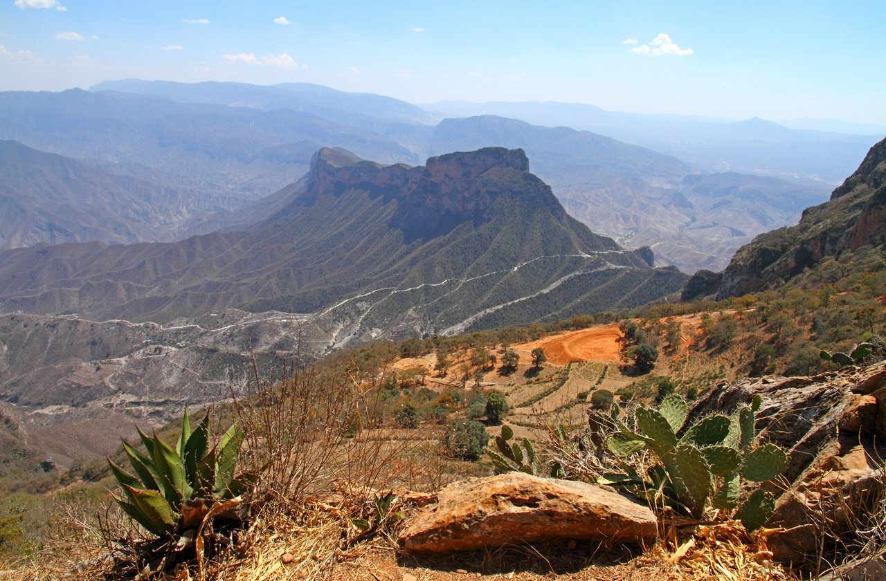 View form Sierra Gorda