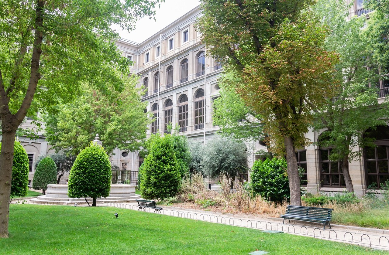 View from one of the parks near Reina Sofía Museum