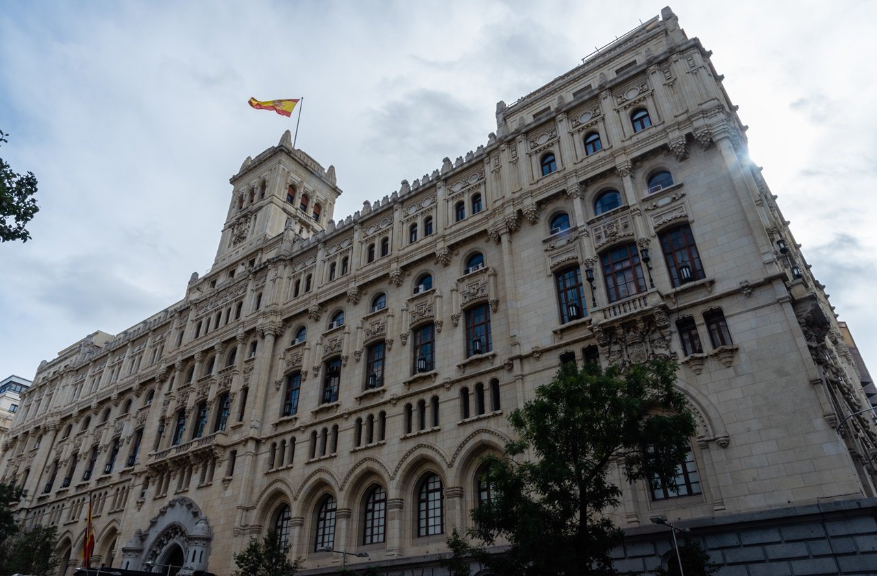 Naval Museum of Madrid from the outside