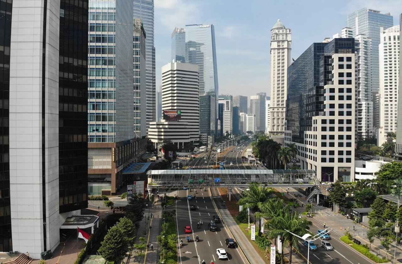 City view of Jakarta, Indonesia