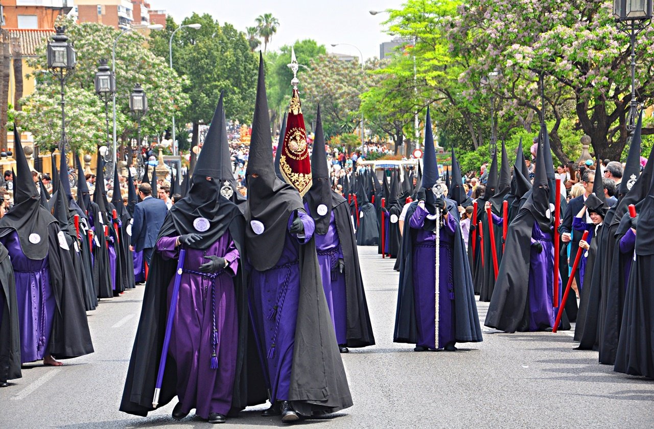 Spanish easter parade