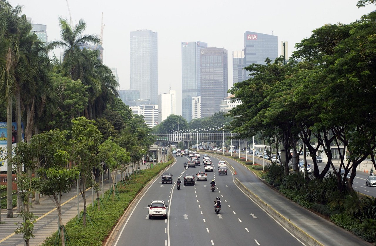 Jakarta Jakarta city skyline