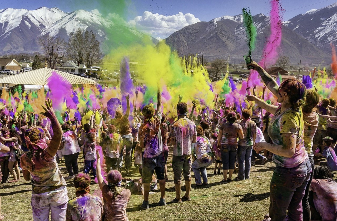 Holi Festival Spain Holi festival in Spain