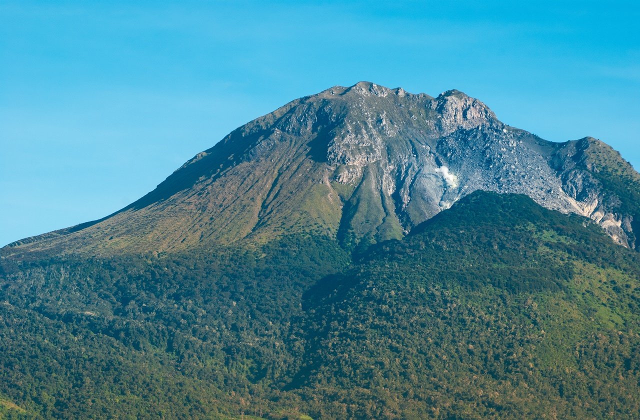 Summit of Mount Apo during daytime