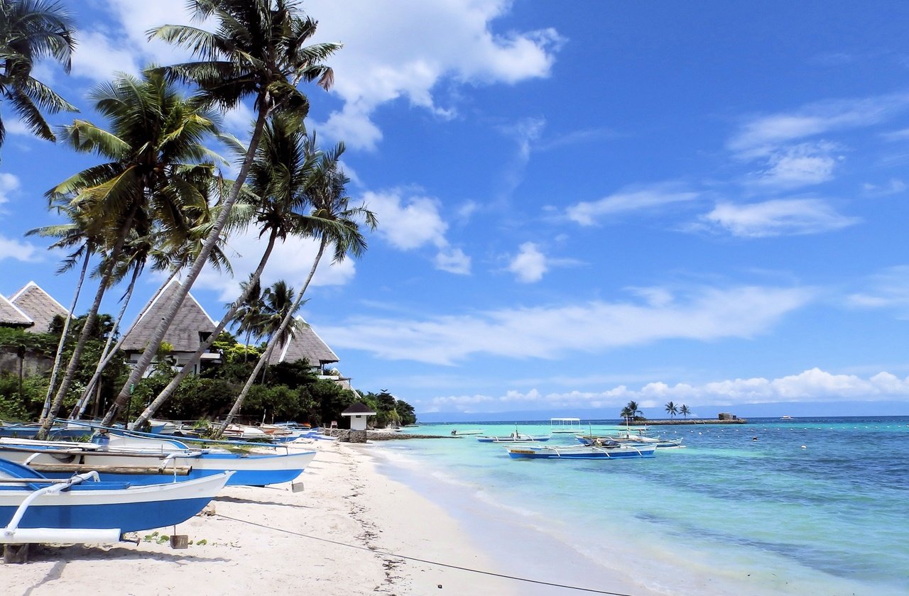 Shore at a resort in Bohol