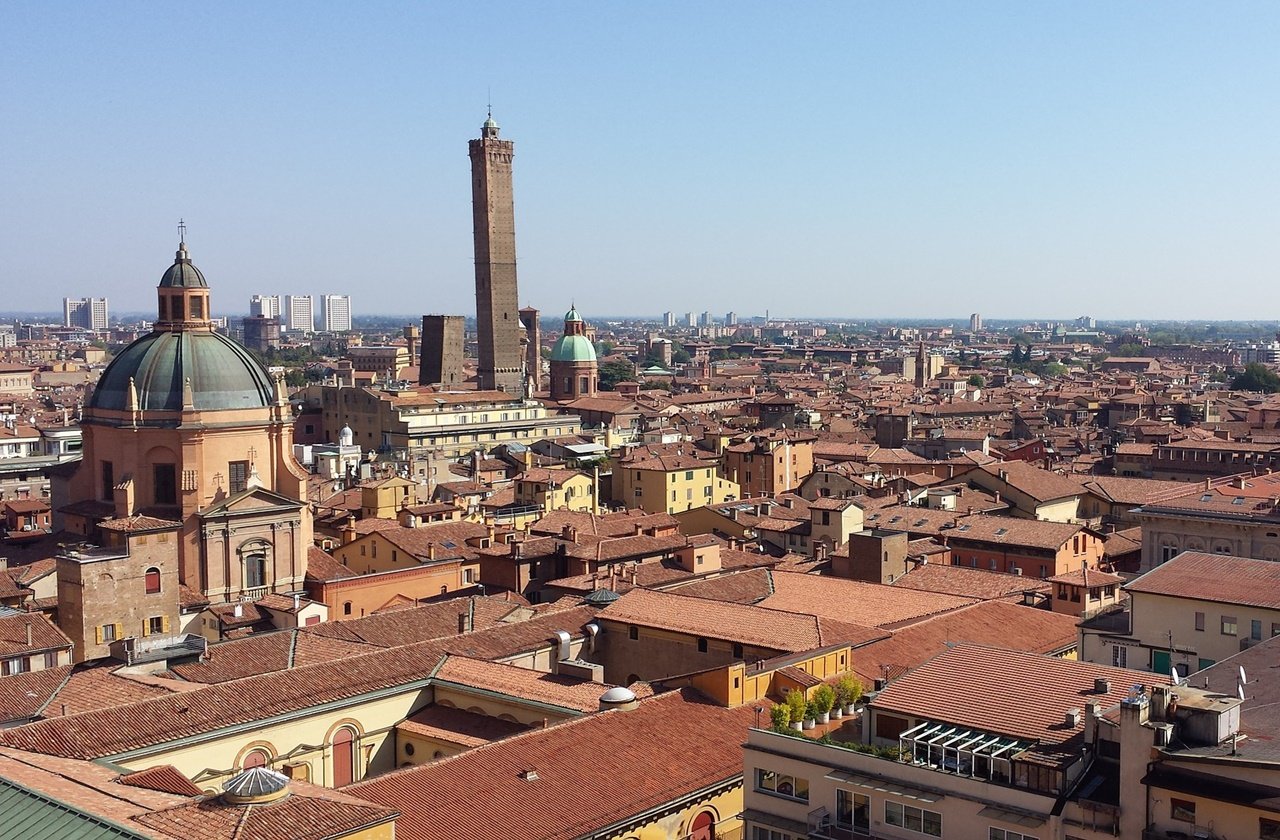 Bologna View of Bologna's skyline