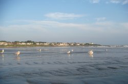 View of Middletown from Easton's Beach