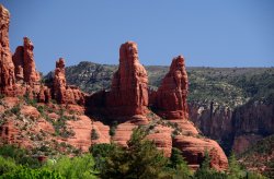 Landscape of Red Rock State Park