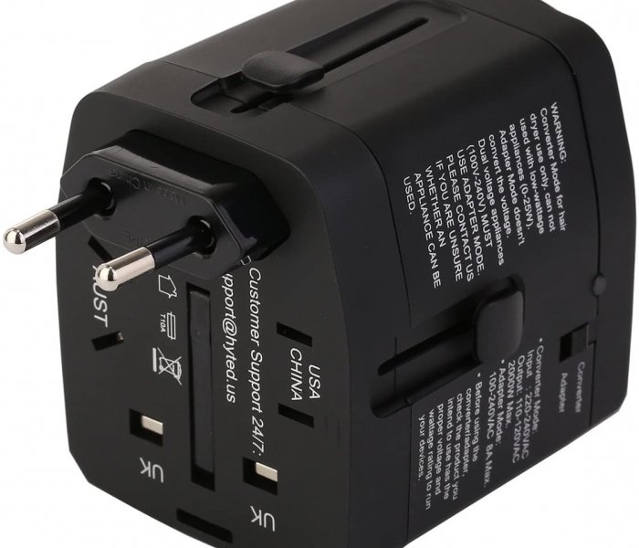 travel converter and adapter combo