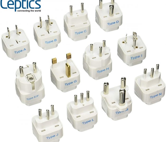 travel adapter chart