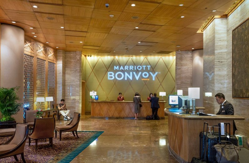 Marriott Bonvoy lobby Lobby at Sheraton Grande Sukhumvit