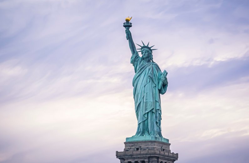 Visit the Statue of Liberty in New York
