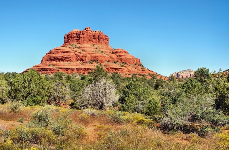 Bell rock, one of the sights from phoenix to sedona