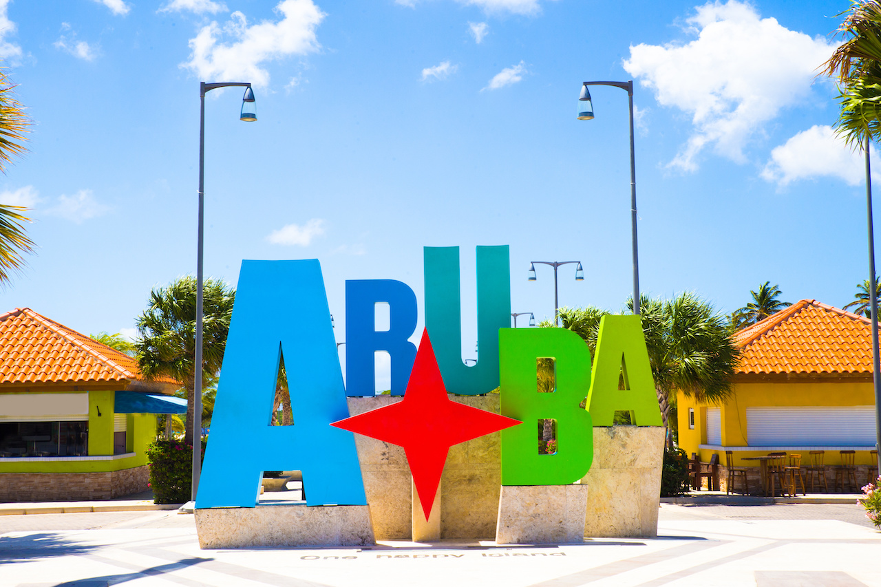 Aruba Tourism Sign Aruba tourism sign