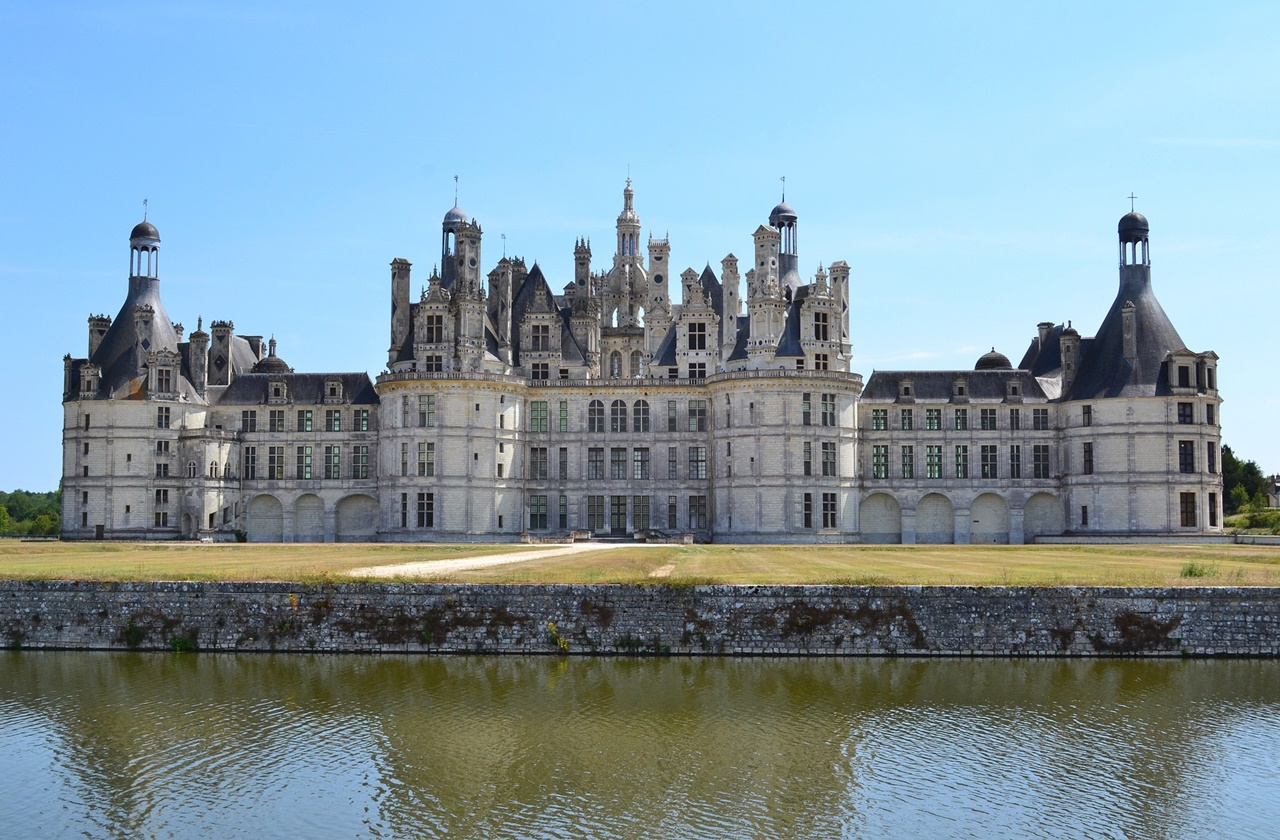 Château de Chambord Exterior view of the Château de Chambord in Loire Valley
