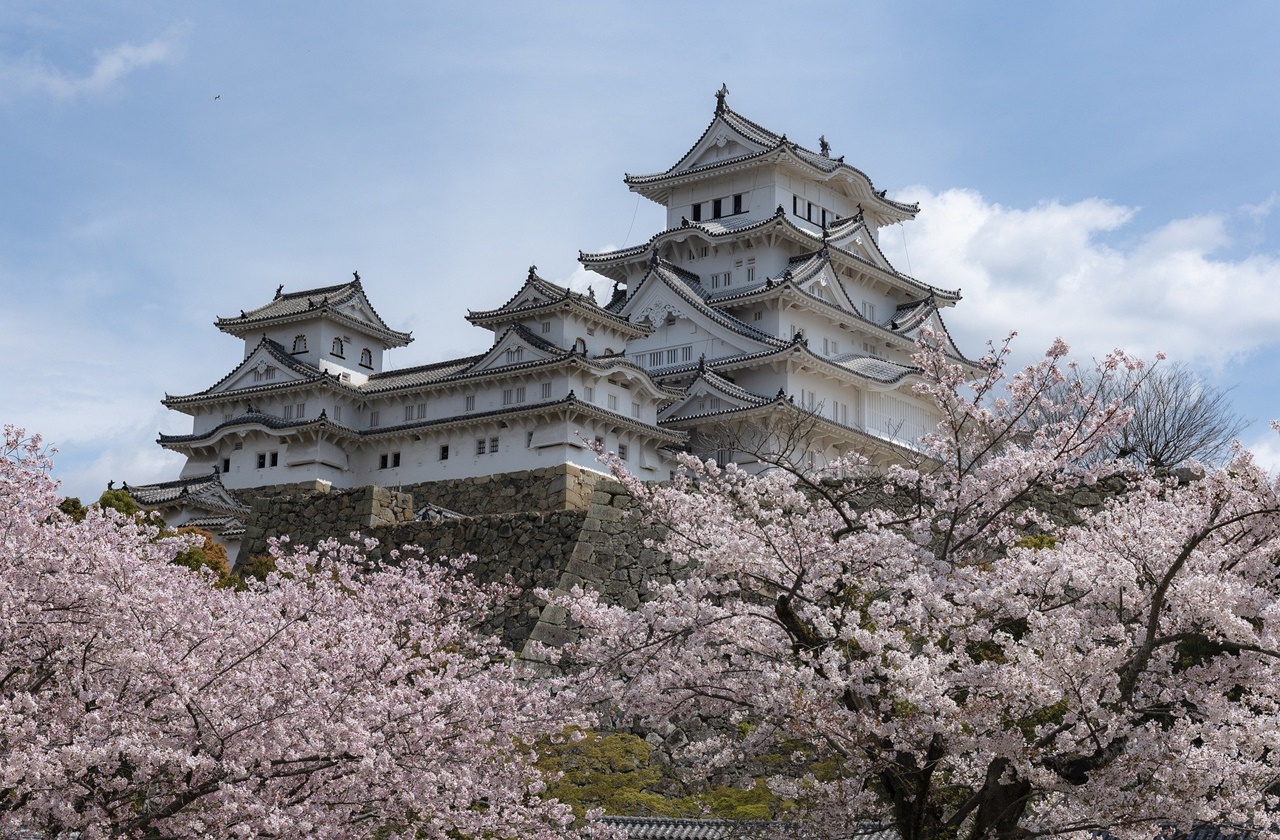 Himeji Castle Himeji Castle in Japan in springtime